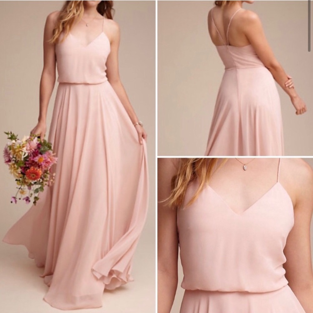 Jenny Yoo chiffon bridesmaid dress
